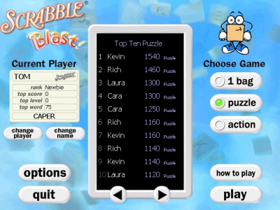 Free Computer Scrabble on Scrabble Blast   Scrabble Game For Pc