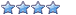 4 stars Asteroids Game